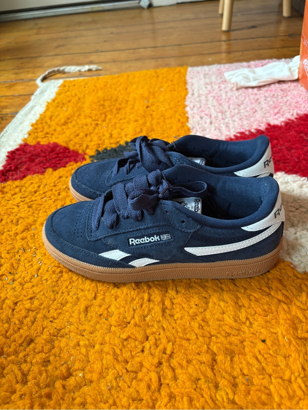 Club C Revenge Navy Suede Reebok